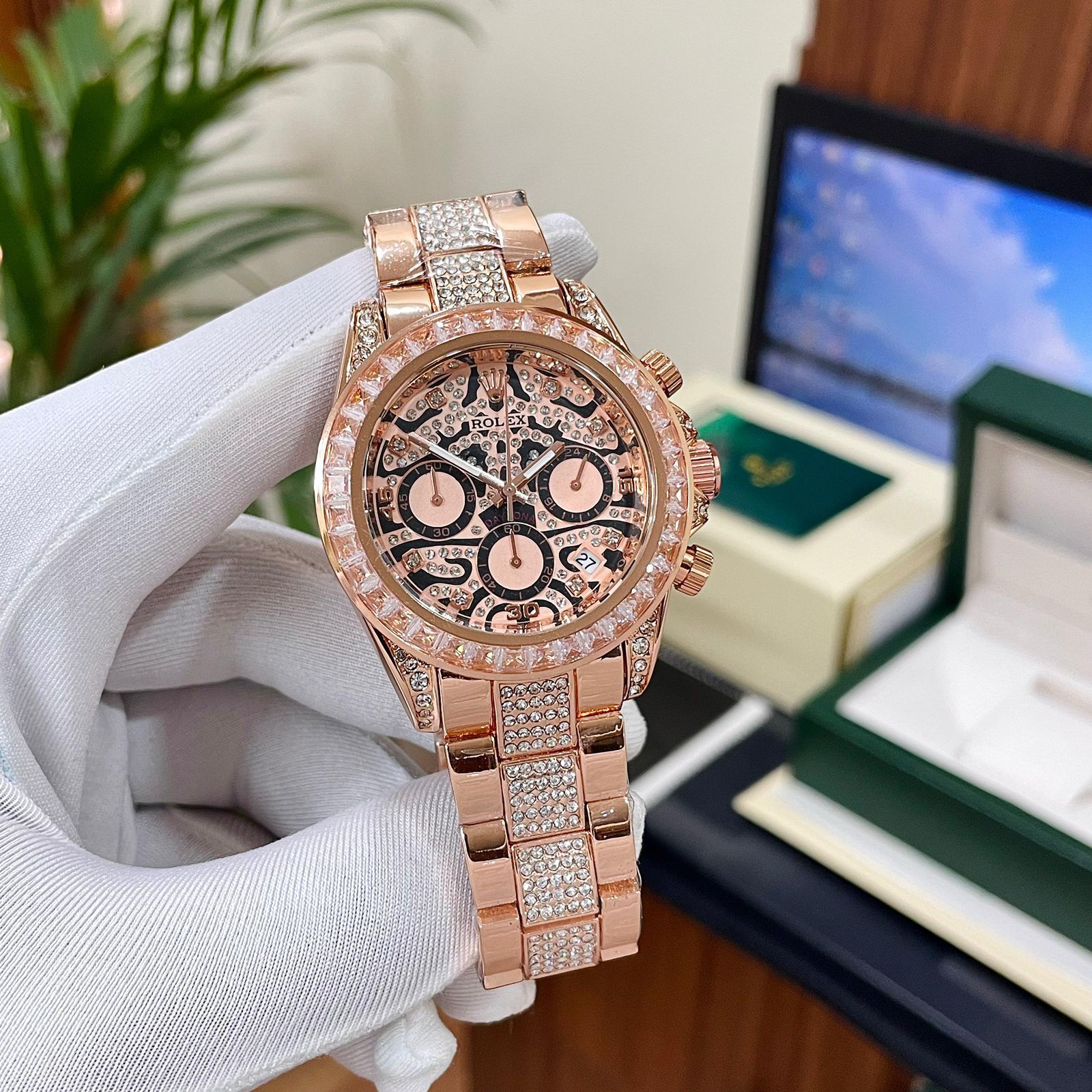 Rolex Daytona Tiger Eye Rolex Daytona Tiger Eye
