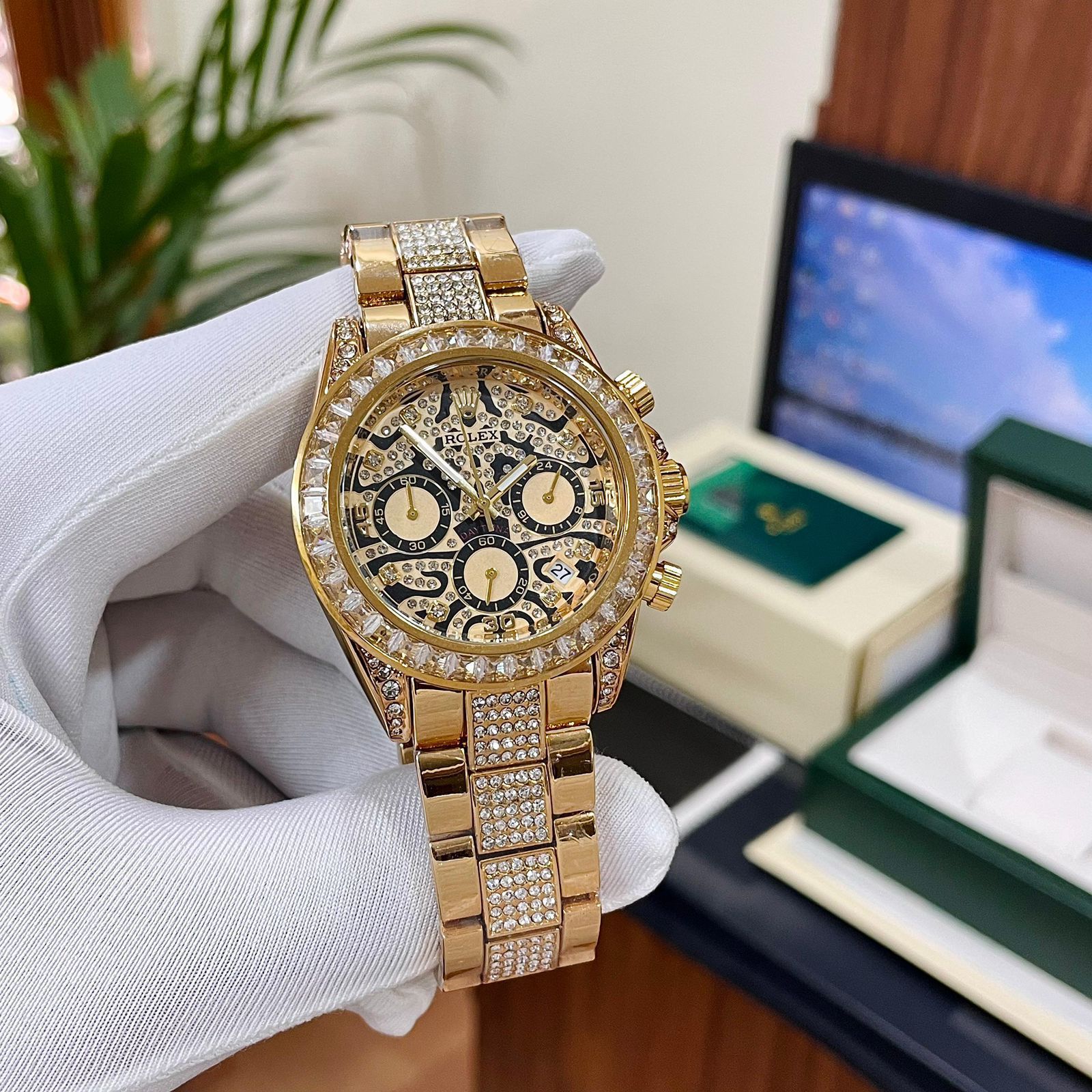 Rolex Daytona Tiger Eye Rolex Daytona Tiger Eye