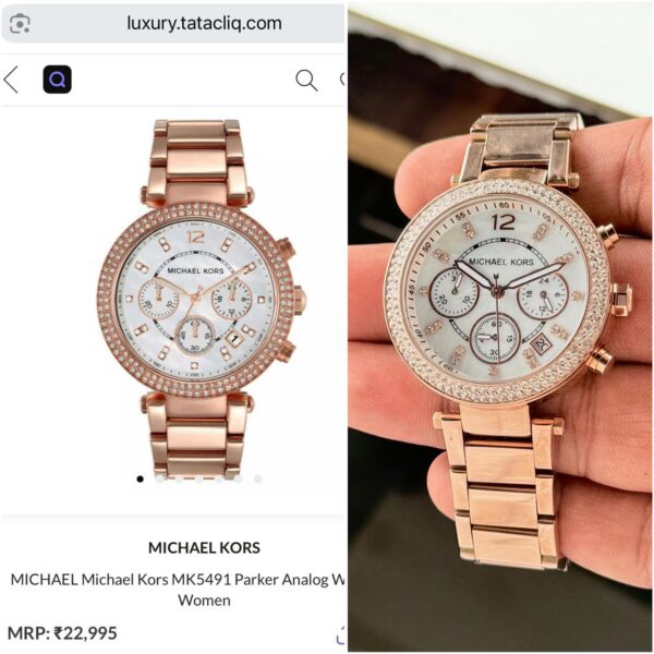  Michael Kors White Dial