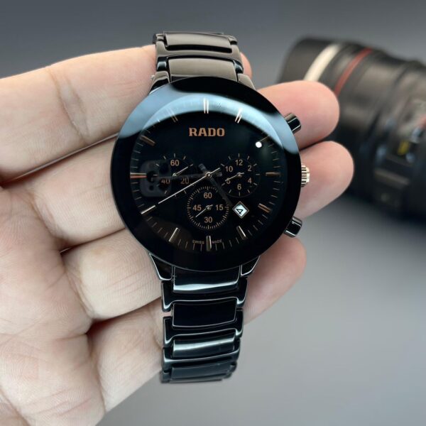  Rado Black dial Quartz movement