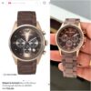 Emporio Armani Coffe Brown Dial
