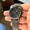 Emporio Armani  Black Dial